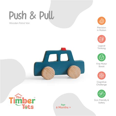 Wooden Patrol Van – The Timber Tots