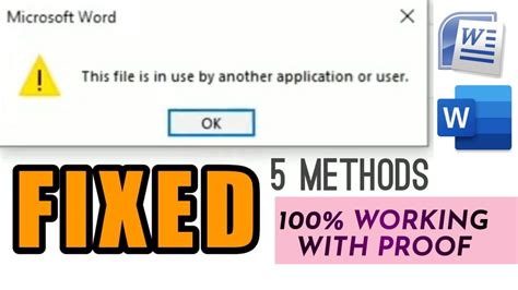 Another Program Currently Using This File Office 的图像结果