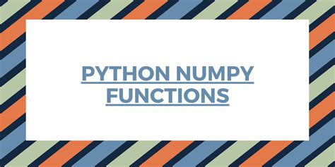 Image result for Python-Numpy Capability