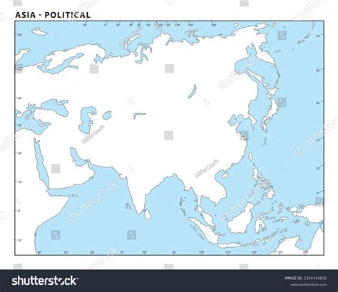 Asia Map Outline 的图像结果