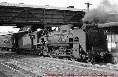 直方機関区 4 D51 ～古い車輌の写真：里山工房～