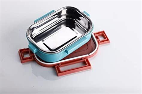 Buy Homeor Insulated Stainless Steel Airtight Leak Proof Lunch Box with ...