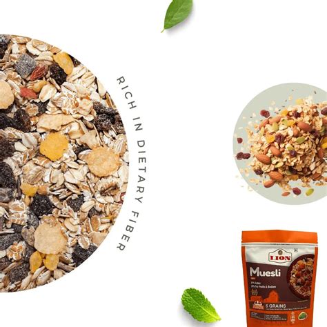 Sugar Free Muesli | Muesli Oats | Muesli Breakfast – Lion Dates