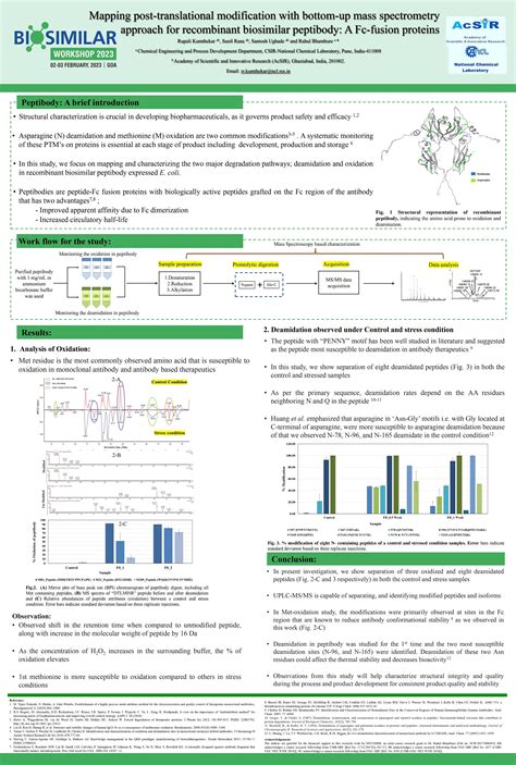 Biologics Workshop | Poster Presentation