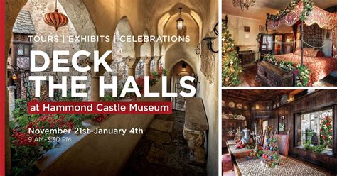 Deck the Halls at Hammond Castle Museum, 80 Hesperus Ave, Gloucester ...