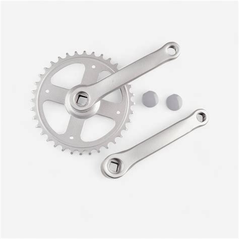 Single Chainwheel 36 Tooth w/ 140 mm Cranks