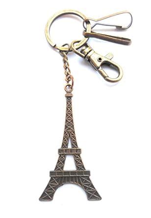 HATSOFF Eiffel Tower Key Chain Beautiful Copper Key Ring : Amazon.in ...