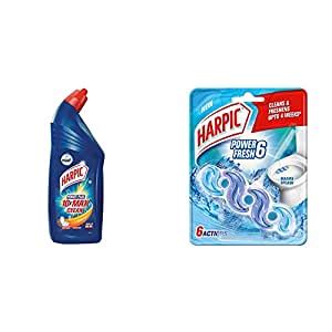 Harpic Disinfectant Toilet Cleaner Liquid, Orange - 1 L | India's # 1 ...