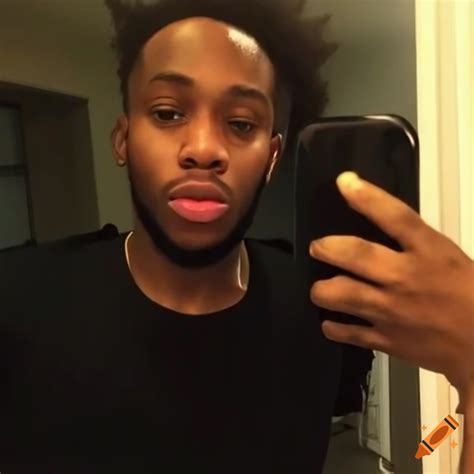 Black Man Selfie