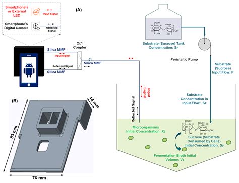 Smartphone-Based Optical Fiber Sensor for the Assessment of a Fed-Batch ...