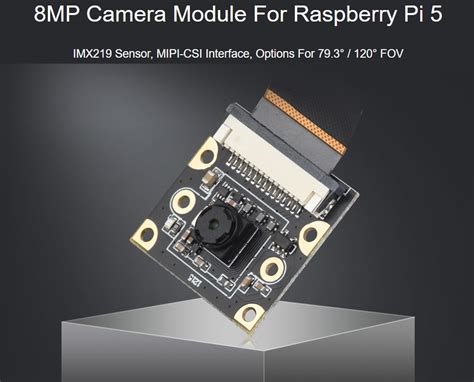 Wonrabai Waveshare IMX219 Camera Module for Raspberry Pi 5, India | Ubuy