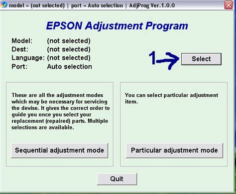 Cannot Run Printer Adjustment Program 的图像结果