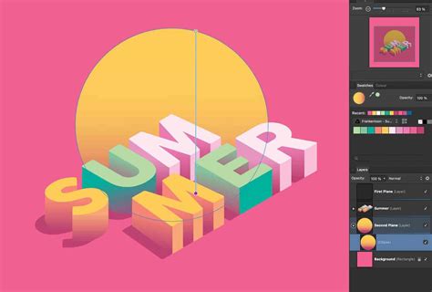 Creating Isometric Typography in Affinity Designer | Isometric ...