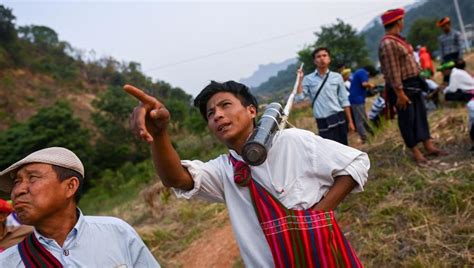 Photos: Dragons and wizards fired up at Myanmar rocket festival ...