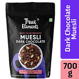Buy True Elements Dark Chocolate Muesli Online at Best Price of Rs 149 ...