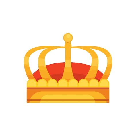 Crown Icon Award für Gewinner, Champions, Führung. Königlicher König ...