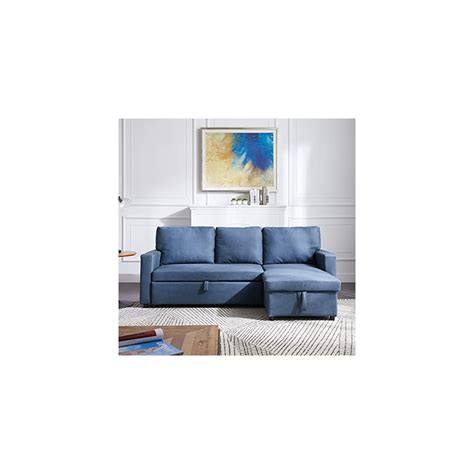 Buy Yoglad Reversible Sleeper Sectional Sofa with Storage and Pull-Out ...