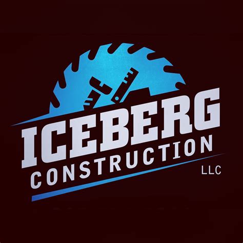 Iceberg Construction Logo Design | Contractor Logo