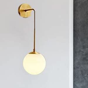 kinis Hanging Design Globe Wall Light/Wall Lamp for Home/Living Room ...