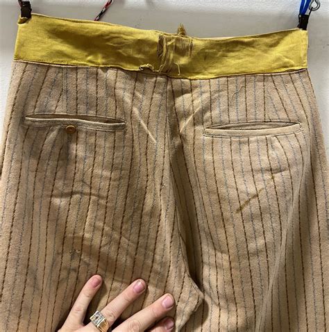 Antique US Civil War Era Confederate Cowboy Wool Pants Trousers ...