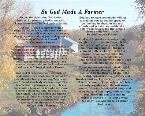 Custom Photo So God Made A Farmer Canvas or Wood Sign