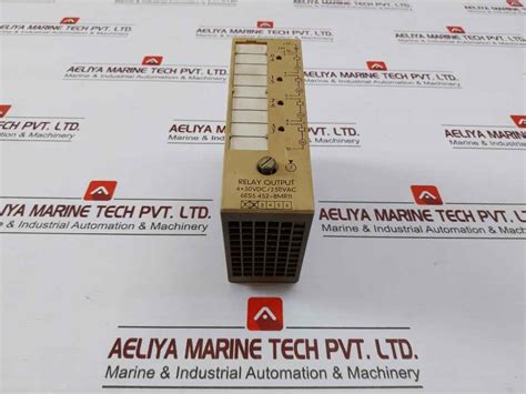 Siemens 6Es5 452-8Mr11 Relay Output 5.0A 250V Ac Gen. Use - Aeliya ...