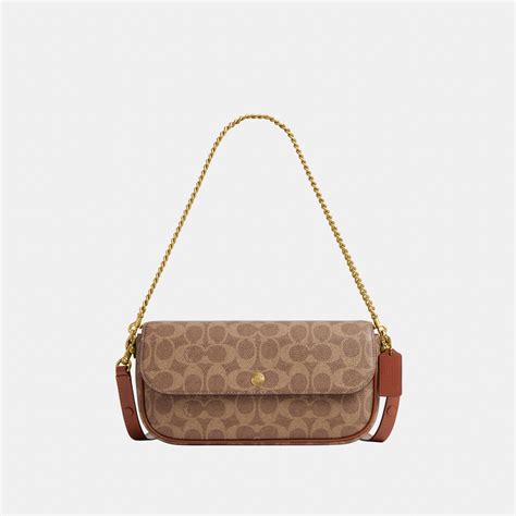 Brook Flap Chain Bag In Signature Canvas