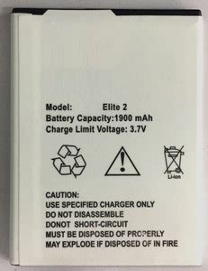 The original Mobile Battery For Swipe Elite 2 Plus Price in India - Buy ...