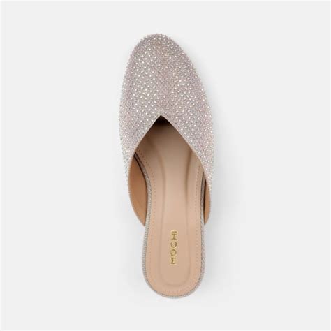 Buy Mochi Women Gold Ethnic Slip Ons Online | SKU: 35-2089-15-36 ...