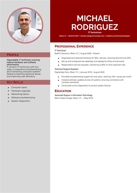 Image result for Computer Information Technology Resume