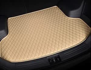 Boot Mat Compatible with Mahindra XUV700 (5)| Luxury Leatherite Double ...