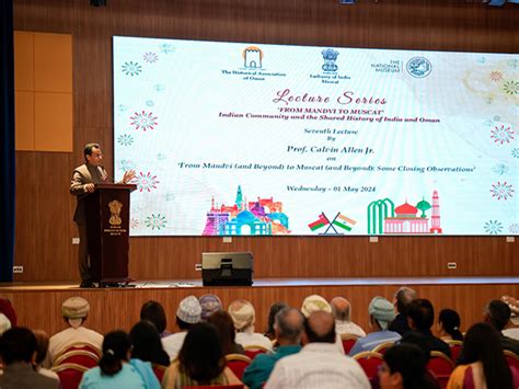 India's 'Mandvi to Muscat' lecture series creates awareness about ...