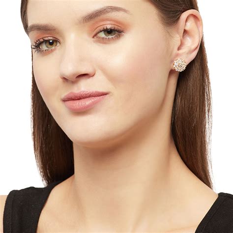 Sparkling Essentials Designer Floral Earrings – VOYLLA