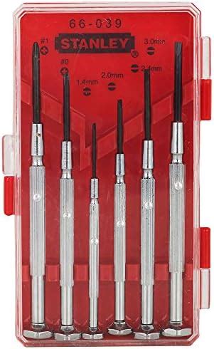 STANLEY 66-039 Precision Screwdriver Set (6-Pieces) : Amazon.in: Home ...