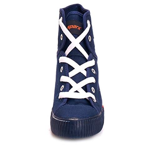 Buy Sparx Mens Anklet Canvas Shoes (SM-106-BLUE-7) at Amazon.in