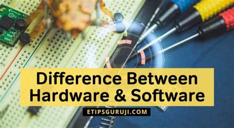 Image result for Hardware vs Software Key Differences