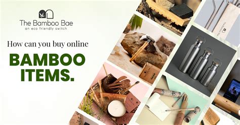 How Can You Buy Bamboo Items Online? – The Bamboo Bae