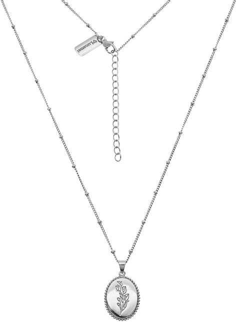 Buy Love Lunamei Australian Designer Wildflower Necklace - Sterling ...