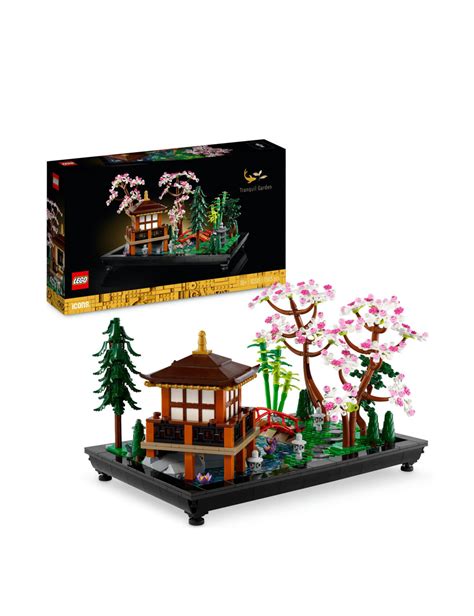 LEGO Icons Tranquil Garden Set for Adults 10315 (18+ Yrs) | Lego | M&S