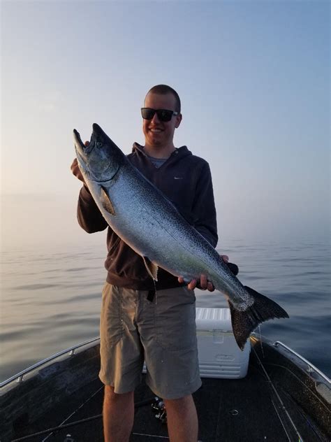 Who else is ready for the summer season? Lake Michigan salmon fishing ...