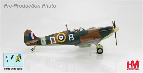 Spitfire Mk.VA flown by Wing Commander Douglas Bader, No.616 Sqn ...