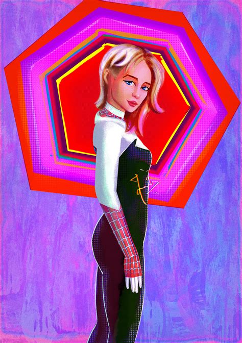 ArtStation - Gwen Stacy Fan Art