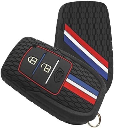 Ashar Key Hub Striped Silicone Car Key Cover for Fortuner, Hilux ...