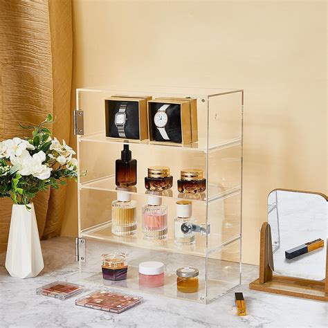 Barydat Acrylic Display Case with Lock Key India | Ubuy