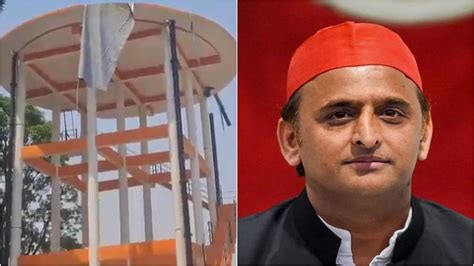 ‘Corruption Tank Has Exploded’: ₹3.5 Cr Water Tank Bursts UP's ...