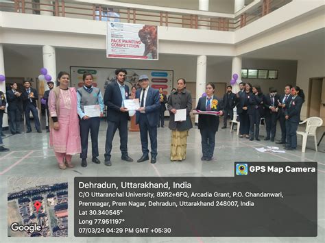 Uttaranchal Institute of Management (UIM) organized a Face Painting ...