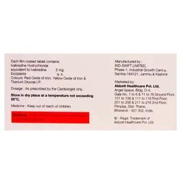 Ivabid 5 Tablet | Uses, Side Effects, Price | Apollo Pharmacy