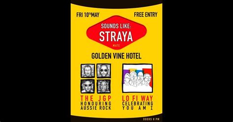 Sounds Like Straya, Golden Vine Hotel Bendigo, 10 May 2024 | AllEvents.in