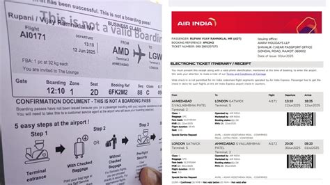 FACT CHECK: Yes, ex-Gujarat CM Vijay Rupani was on Air India flight ...