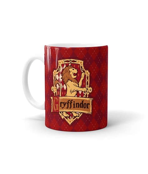 Buy Macmerise Crest Gryffindor Pattern Printed Ceramic Mug | Coffee Mug ...